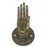 WALL DECO BRONZE HAND GOLD COLORED - DECOR OBJECTS